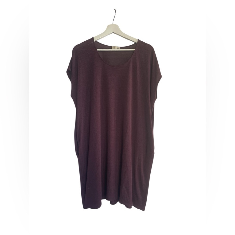 Wilfred Deep Purple Tunic Top Size XS blogger